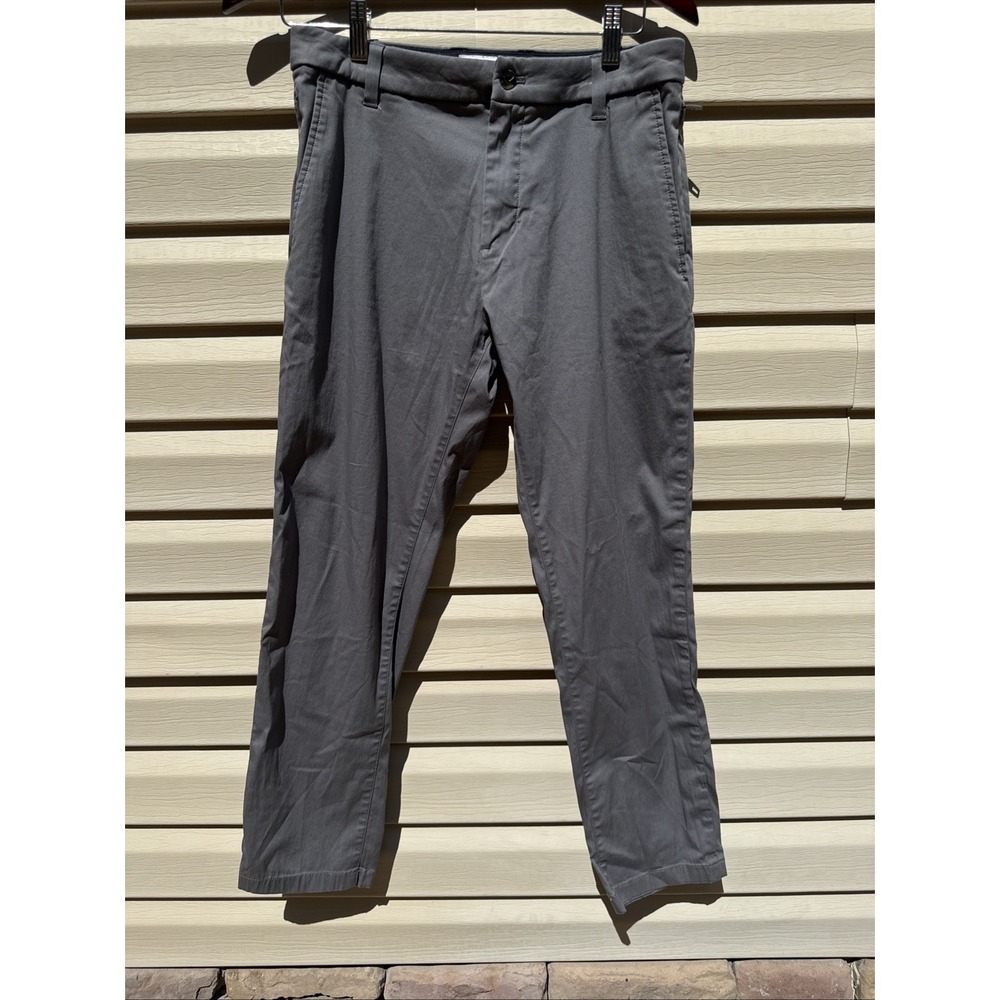 Bird Dogs Birddogs Pants Mens Tag Sz 30x28 Gray Performance Chino Unlined Golf